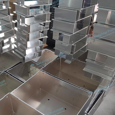 Piezas de flexión de chapa metálica de bajo volumen de flexión NC soldadura TIG para industrias