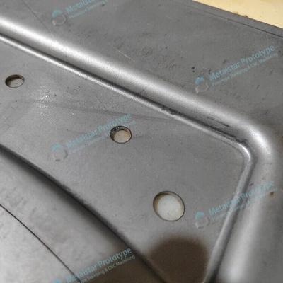 3.50mm HSLAS-F fabricación rápida de chapa metálica utilizada para motocicletas