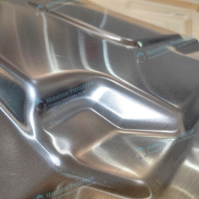 AL 1.0 mm prototipo de piezas de chapa metálica utilizadas para electrodomésticos