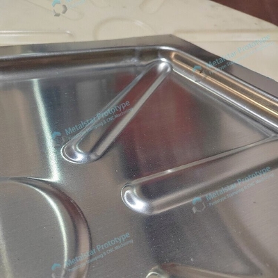 AL 1.0 mm prototipo rápido de estampado de chapa de metal utilizado para aparatos