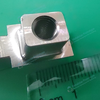 Partes CNC de acero inoxidable 316 de prototipo personalizado utilizadas para aparatos