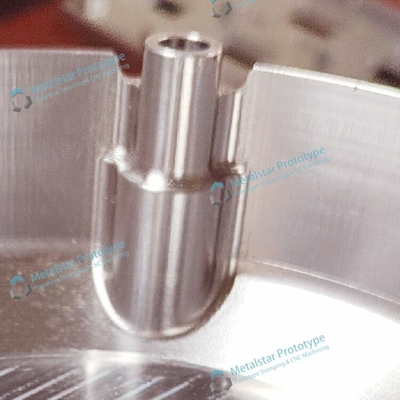 Servicios de mecanizado de prototipos precisos para motocicletas de aluminio 6061