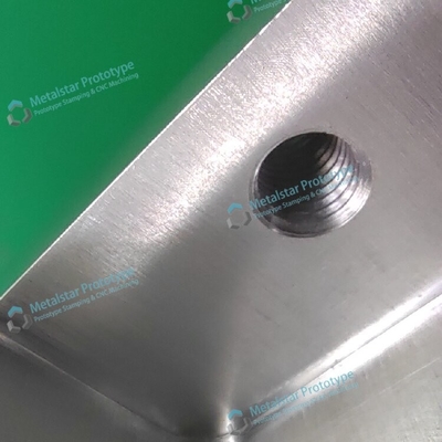 servicio de prototipos CNC de aleación de aluminio para pruebas de laboratorio / prototipos rápidos de metal