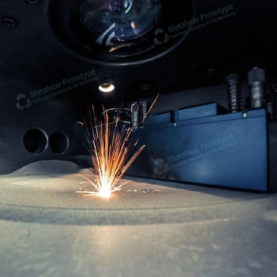 Servicio de impresión 3D de aleación de metal TC4 / impresión 3D de titanio